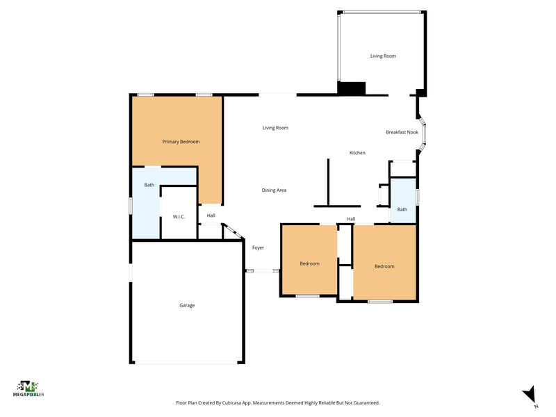 Floorplan at 13210 Joeandy Rd N, Jacksonville, FL 32225