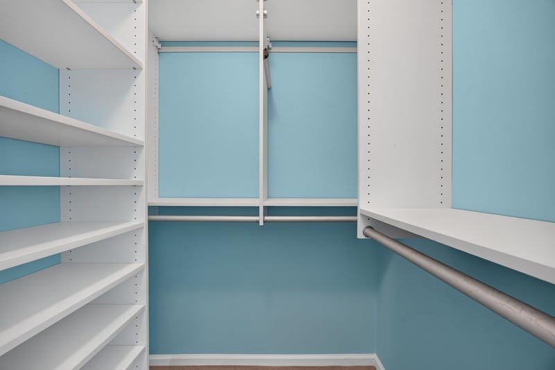 Walk-in closet with shelving at 1955 GUARDED Way, Fleming Island, FL 32003