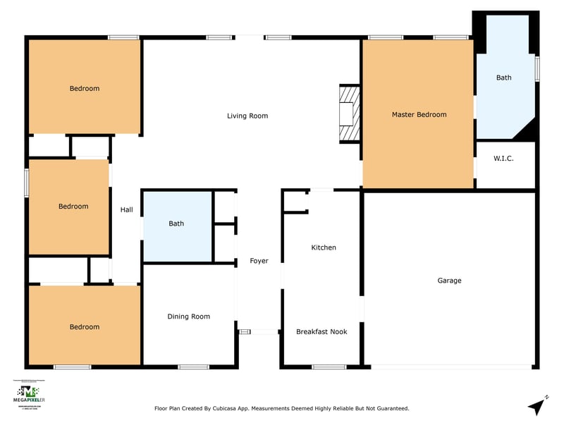 Floor plan 1 of 10928 Copper Hill Dr, Jacksonville, FL 32218