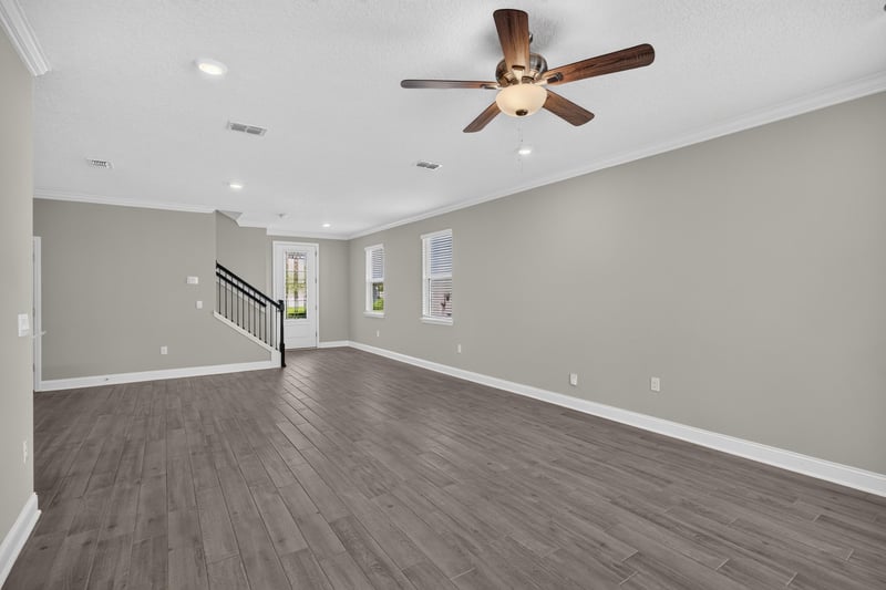 Foyer with staircase at 331 Millerstone Dr, St. Augustine, FL 32092