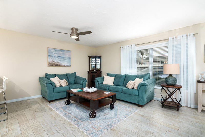 Living Room A2 - Brighter at 695 A1A N unit 38, Ponte Vedra Beach, FL 32082