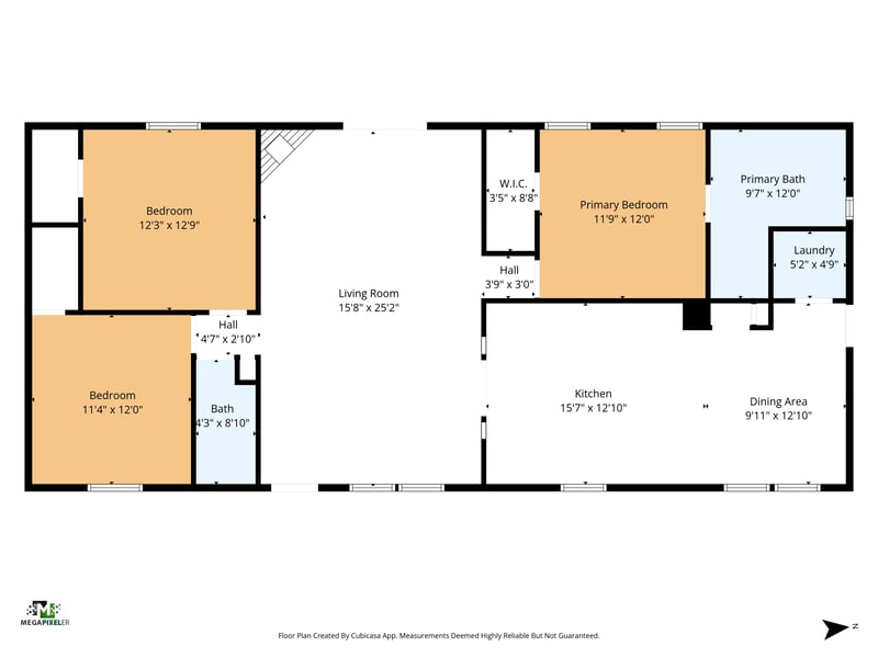 Floorplan at 2210 Hibiscus Ave, Middleburg, FL 32068