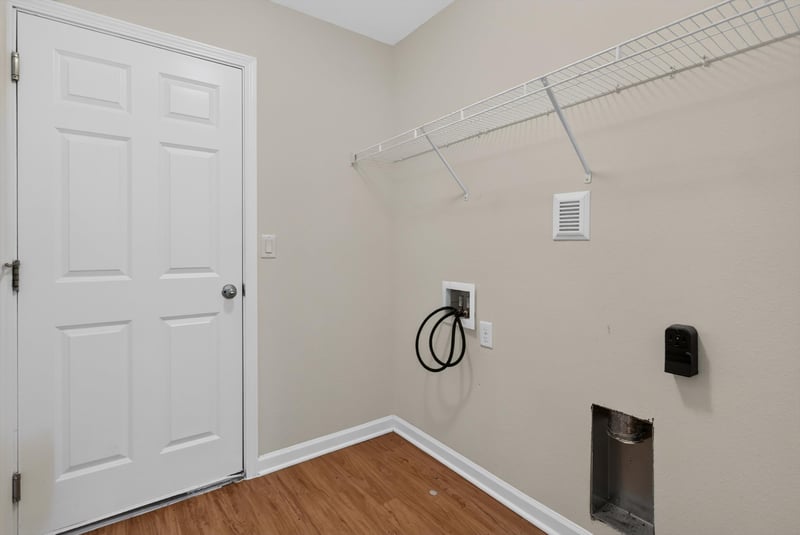 Laundry room with hookups near door at 95221 Siena Ct, Fernandina Beach, FL 32034