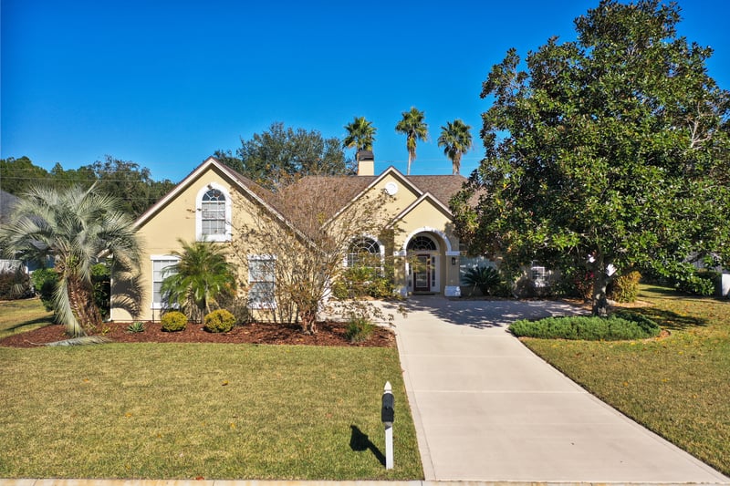 Front from Drone at 320 Talwood Trce, Jacksonville, FL 32259