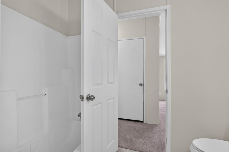 Hallway with doors at 7603 Coach Park Dr, Jacksonville, FL 32244