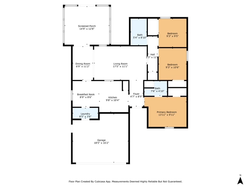 Floor plan 1 of 3649 Lumberjack Way, Jacksonville, FL 32223