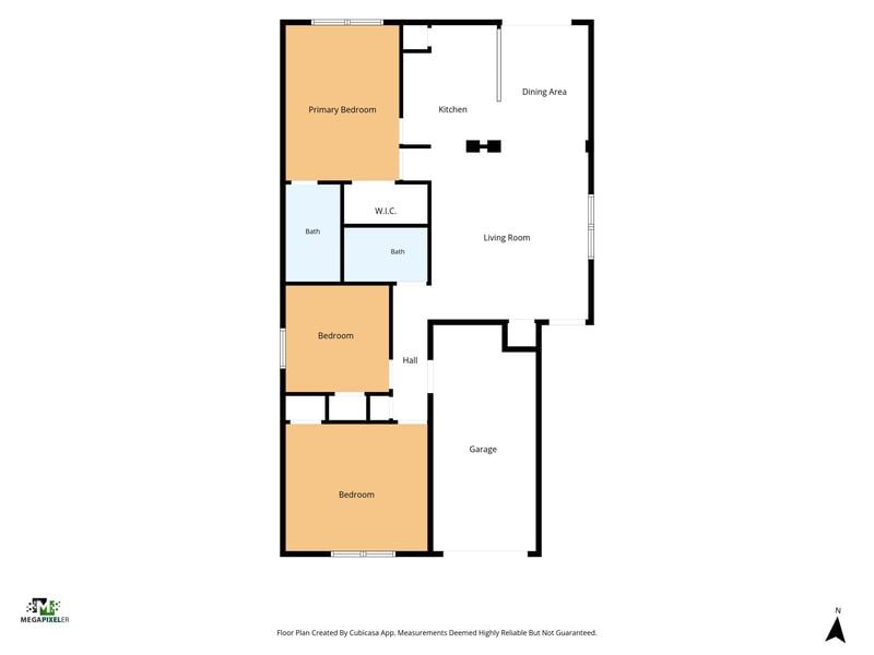 Floor plan 1 drawn by Megapixeler, Lawn Tennis Ln, Jacksonville