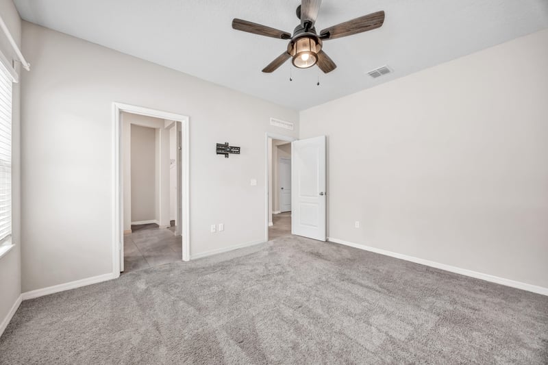 Master Bedroom Angle 2 at 135 Deer Trail, St. Augustine, FL 32095