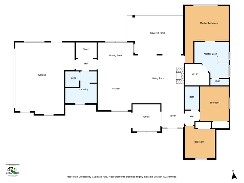 Floor plan 1 of 34664 Mitigation Trail, Callahan, FL 32011
