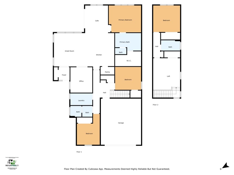 Floor plan 2 of 80 Walnut Gln Ct, Jacksonville, FL 32259