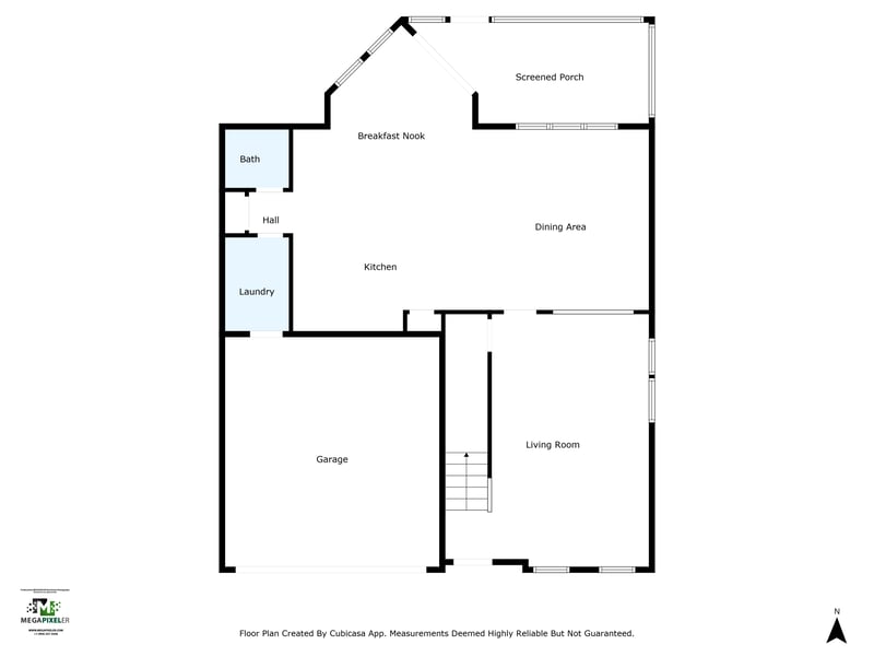 Floor plan 2 of 12237 Woodview Dr, Jacksonville, FL 32246