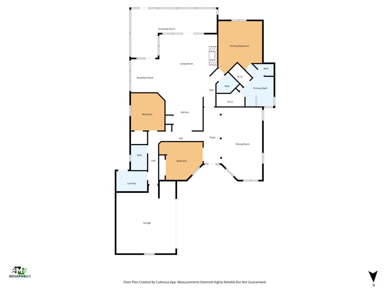 Floor plan 3 of 4119 Paloma Point Ct, Jacksonville, FL 32217