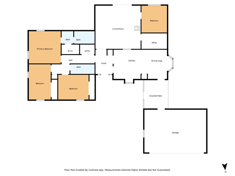 Floorplan at 4361 Saddlehorn Trail, Middleburg, FL 32068