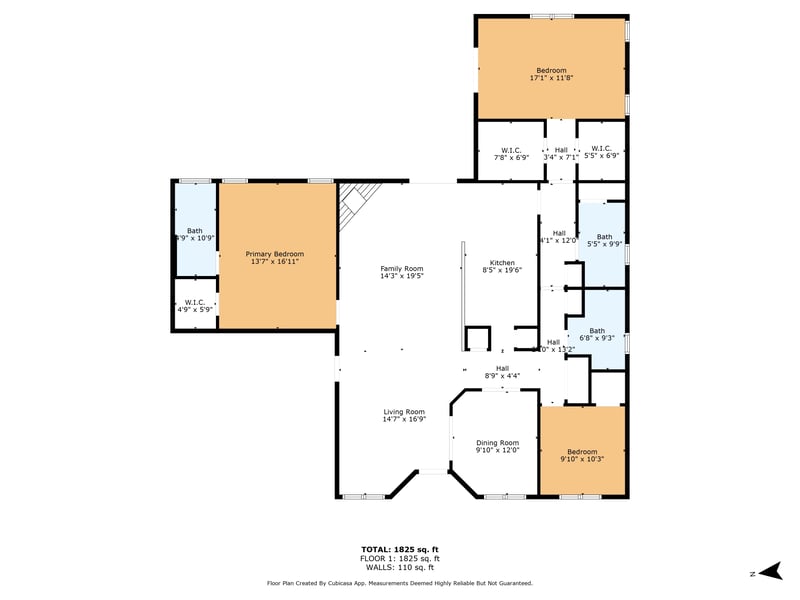 Floor plan 1 of 8959 Blaine Meadows Dr, Jacksonville, FL 32257