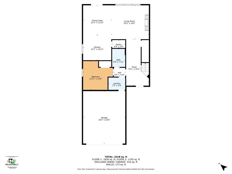 Floor plan 2 of 1897 Carter Landing Blvd, Jacksonville, FL 32221
