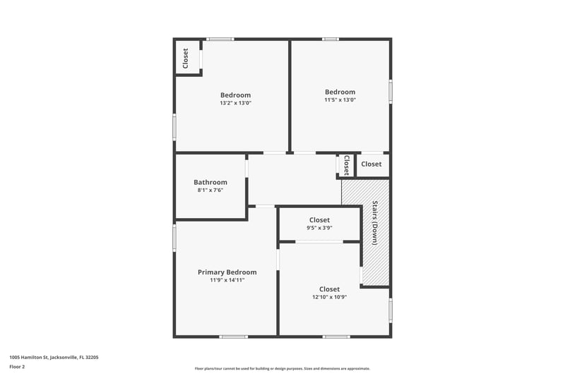 Floor plan 3 of 1005 Hamilton St, Jacksonville, FL 32205