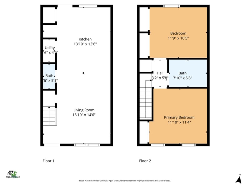 Floor plan 5 of 628 Bowers Ct, St. Augustine, FL 32080