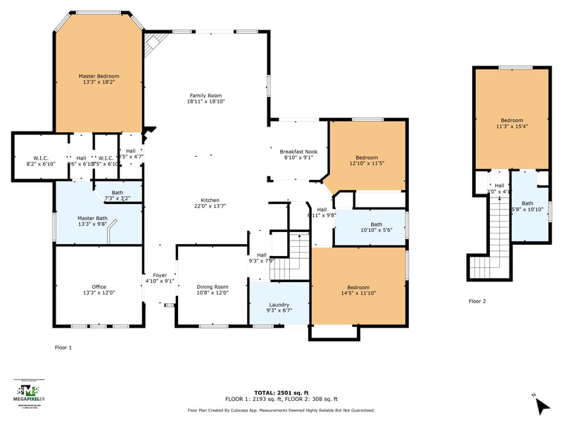 Floor plan 5 of 552 Saddlestone Dr, Jacksonville, FL 32259