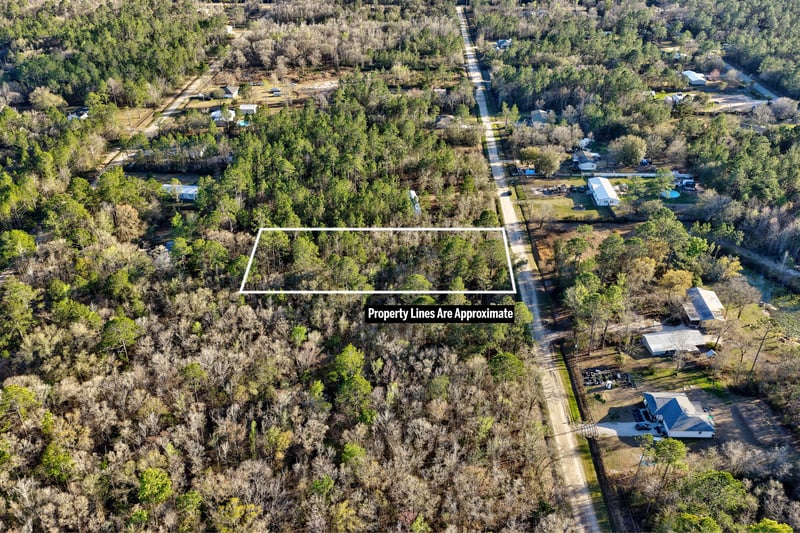 Property Lines Side View at 10250 Zigler Ave, Hastings, FL 32145