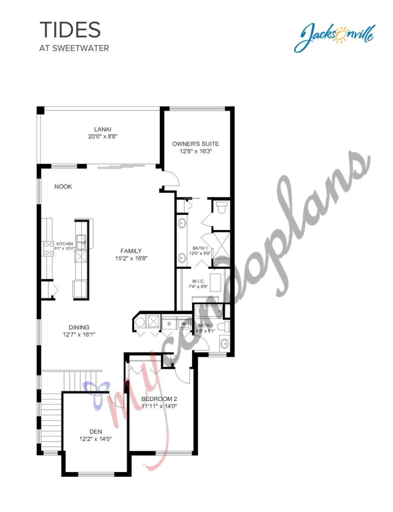 Floor plan 1 of 8495 Little Swift Cir, Jacksonville, FL 32256