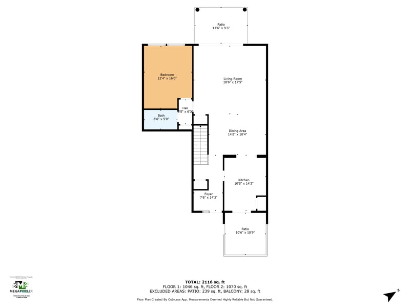 Floor plan 1 of 7908 Los Robles Ct, Jacksonville, FL 32256