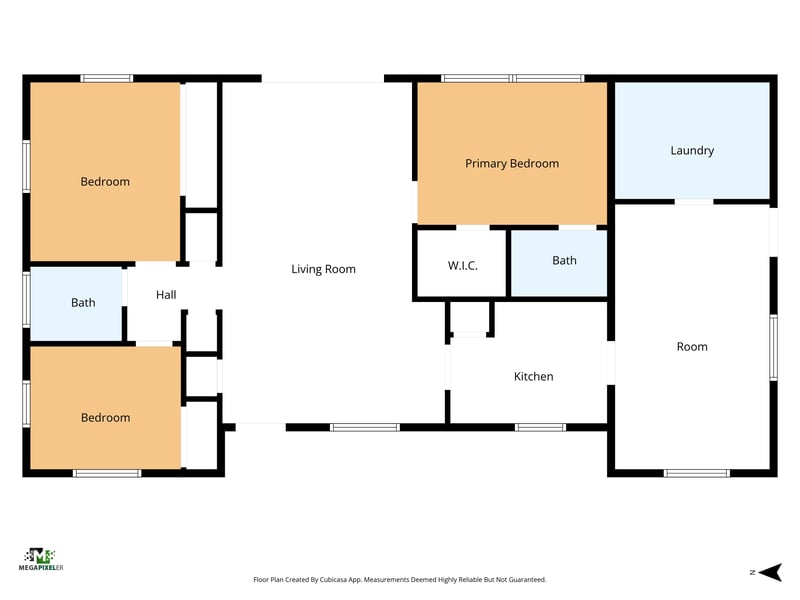 Floor plan 1 of 2839 Loran Dr W, Jacksonville, FL 32216