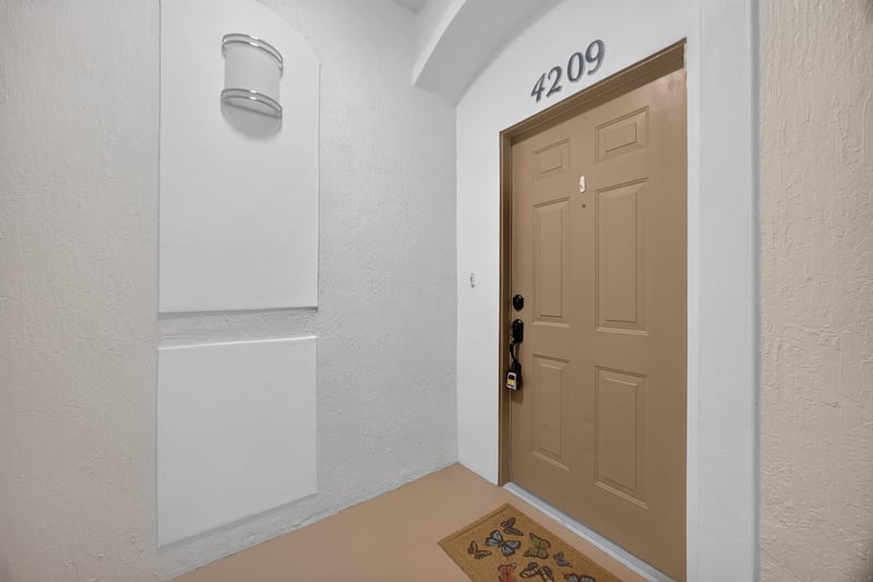 Front door with unit number 4209 at 11251 Campfield Dr unit 4209, Jacksonville, FL 32256