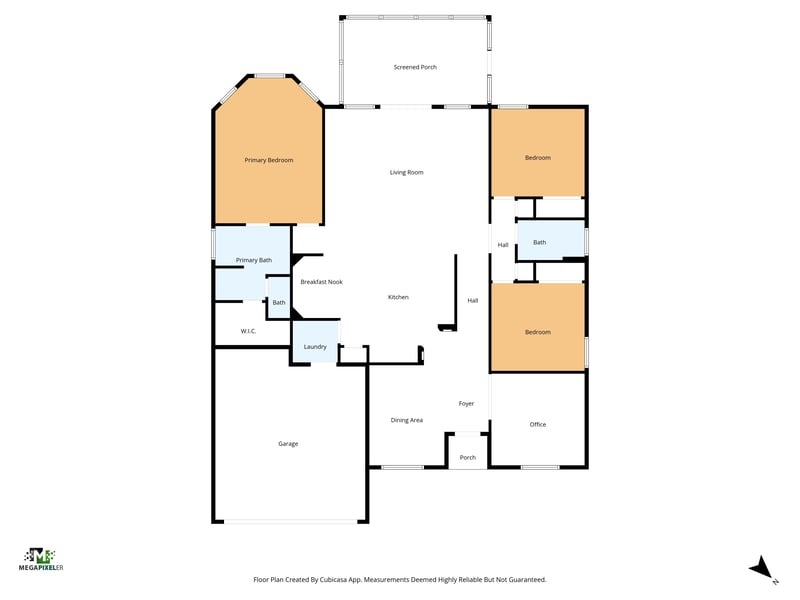 Floor plan 1 of 6524 Chester Park Dr, Jacksonville, FL 32222