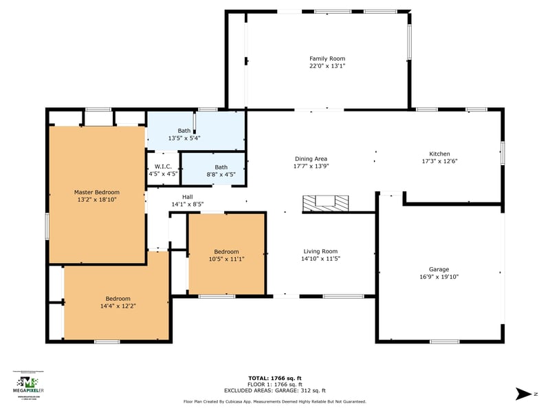 Floor plan 1 of 15312 Cape Dr S, Jacksonville, FL 32226