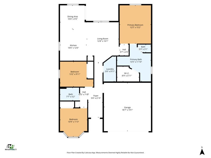 Floorplan at 7841 Wyoming St, Jacksonville, FL 32220