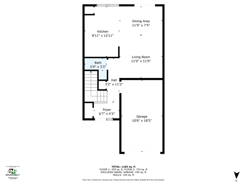 Floor plan 1 of 5260 Collins Rd unit 907, Jacksonville, FL 32244