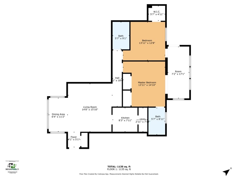 Floor plan 1 of 2912 St Johns Ave unit 18, Jacksonville, FL 32205