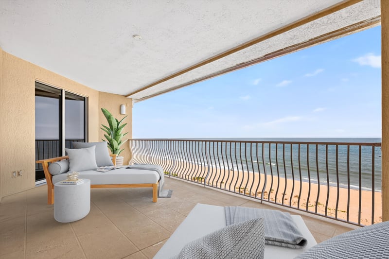 Ocean Balcony at 230 N Serenata Dr., Villa 732, Ponte Vedra Beach, FL 32082