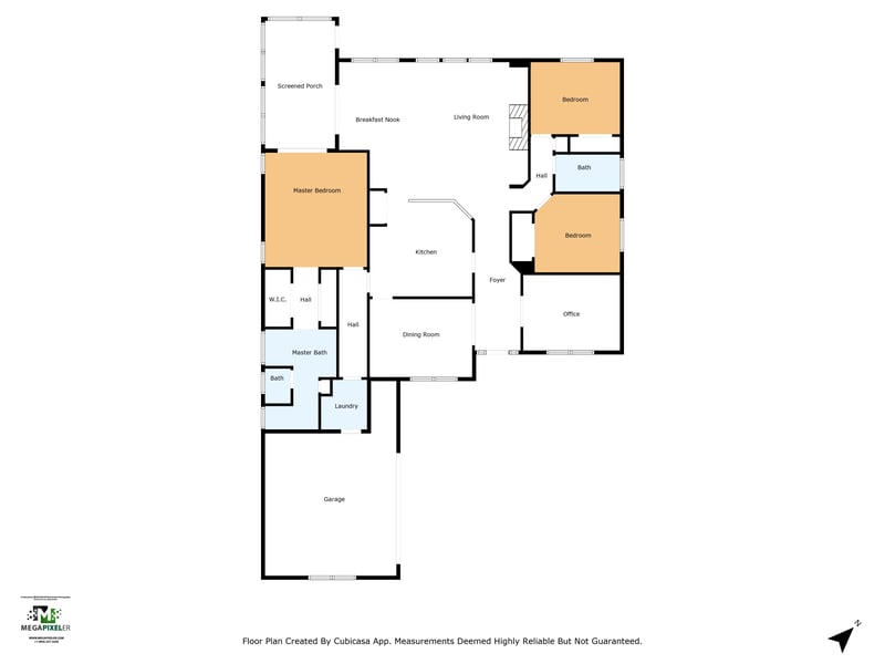 Floor plan 2 of 440 N Buck Board Dr, Jacksonville, FL 32259