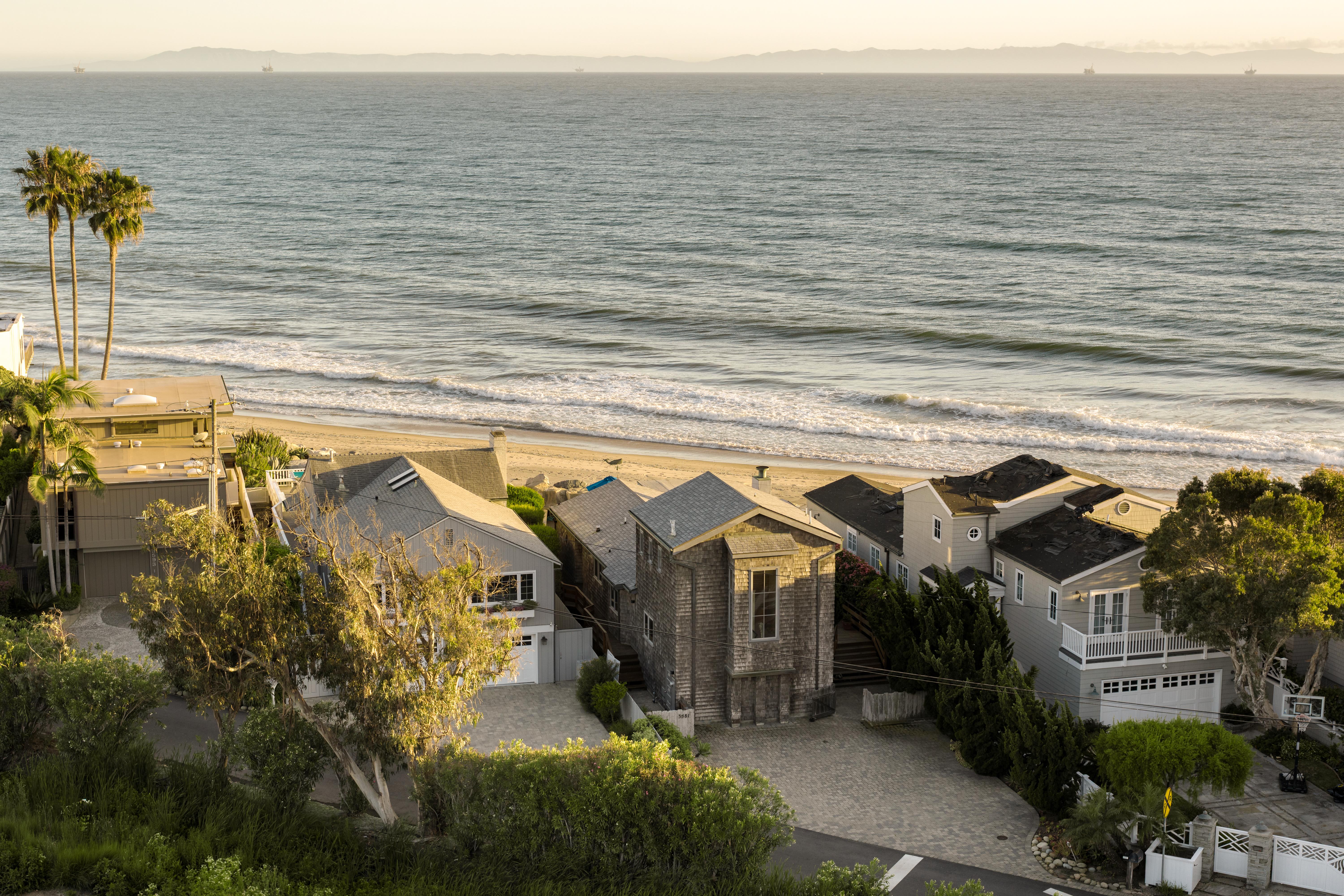 Professional real estate photography of private beach access at 3581 Padaro Ln, Carpinteria CA — the American Riviera's most coveted coastal corridor by VirTour Media