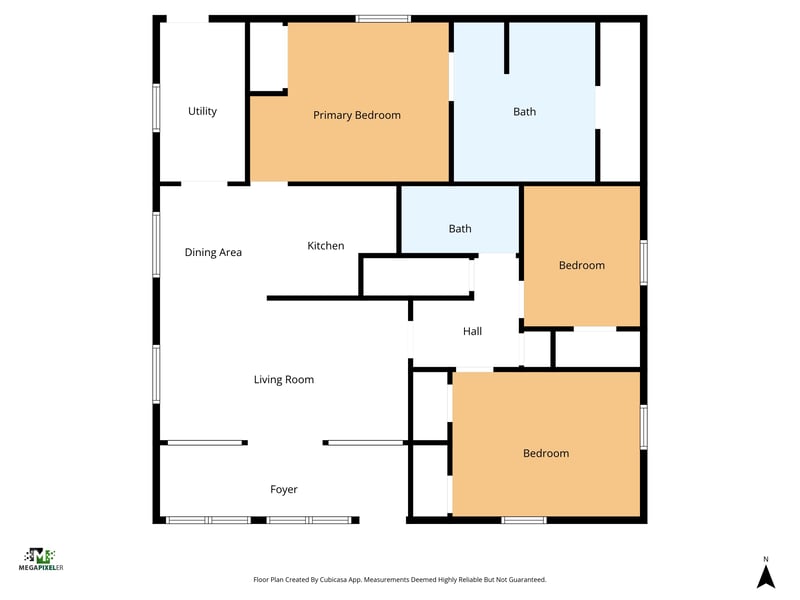 Floor plan 1 of 3425 Greenbrier Dr, Jacksonville, FL 32254