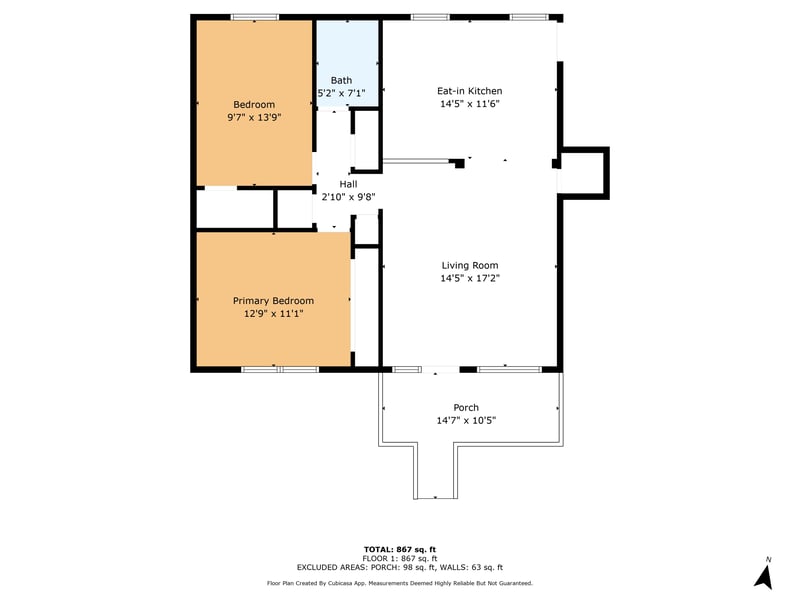 Floor plan 1 of 1568 Palm Ave, Jacksonville, FL 32207