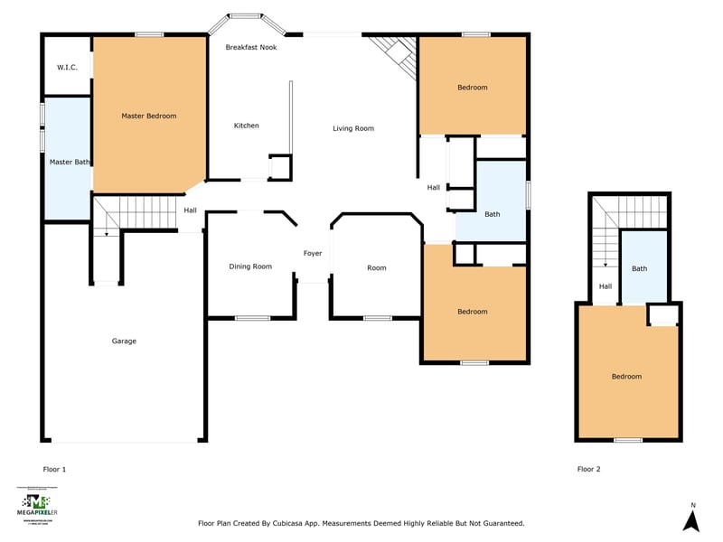 Floorplan at 7885 Steamboat Springs Ct, Jacksonville, FL 32210