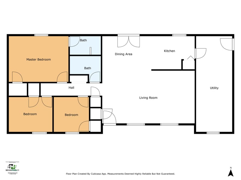 Floor plan 1 of 2823 Tanglewood Blvd, Orange Park, FL 32065