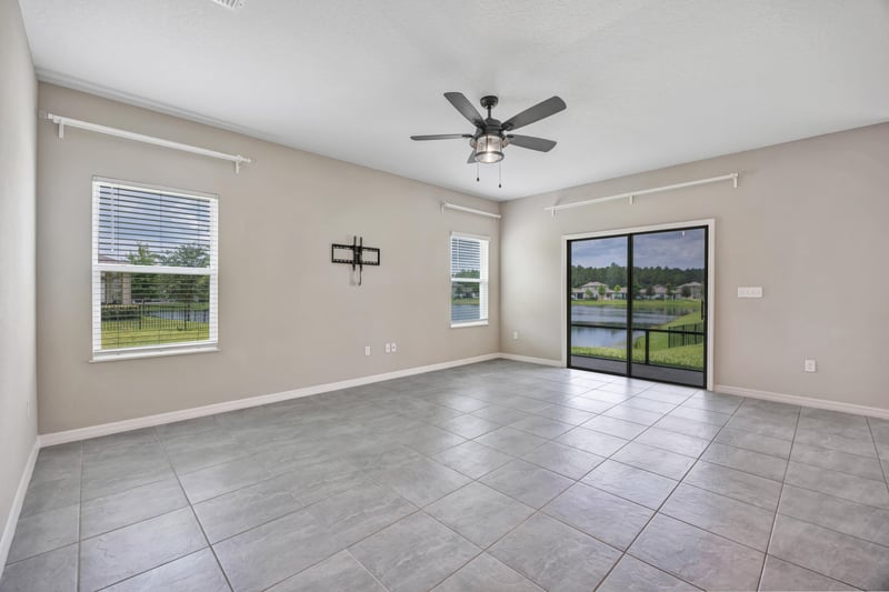 Family Room at 135 Deer Trail, St. Augustine, FL 32095