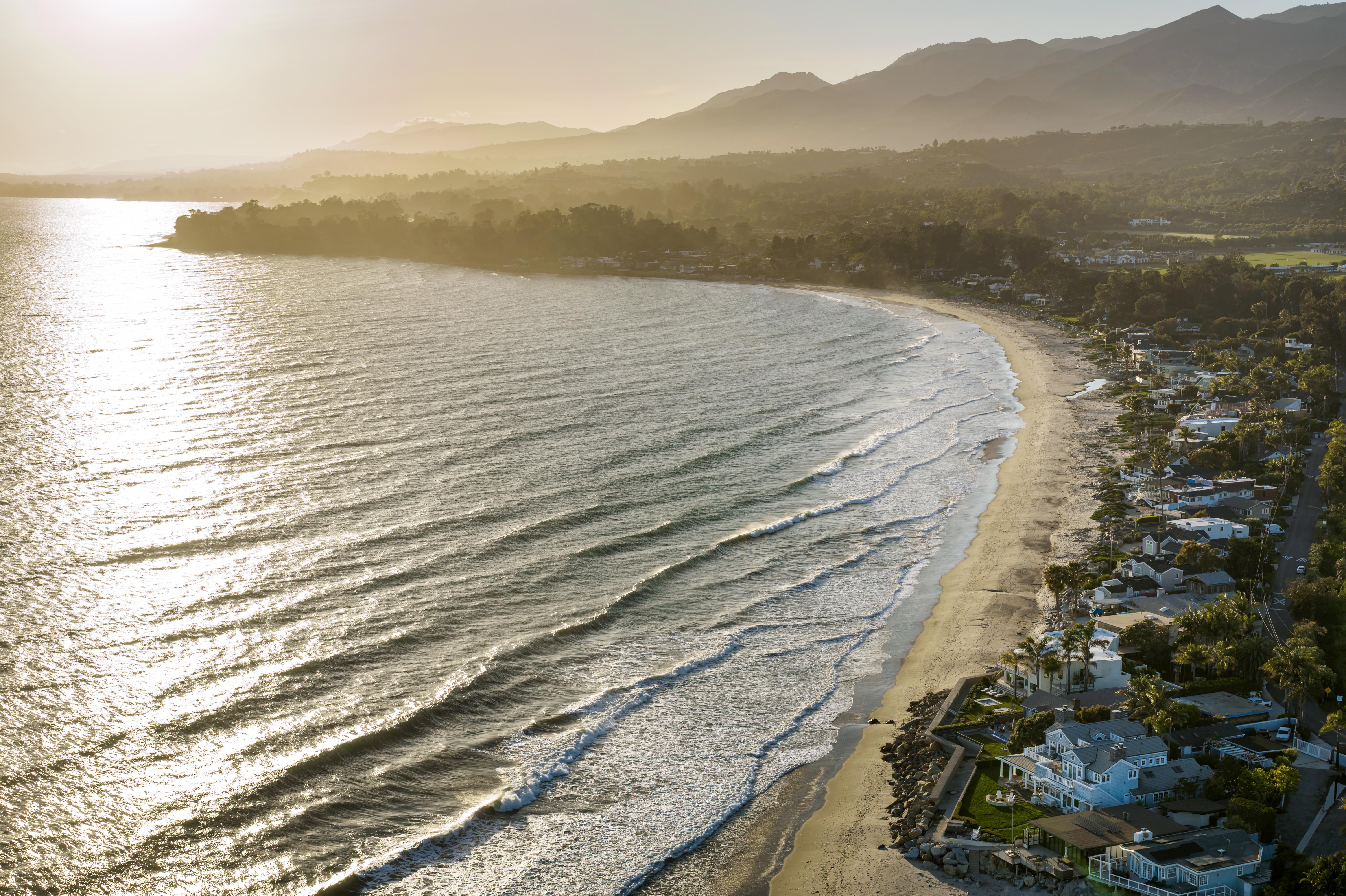 Real estate video production of exterior grounds at 3581 Padaro Ln, Carpinteria CA — Montecito foothills and Pacific Ocean views captured by VirTour Media