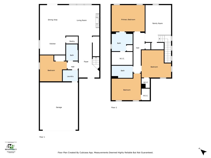 Floorplan at 1897 Carter Landing Blvd, Jacksonville, FL 32221