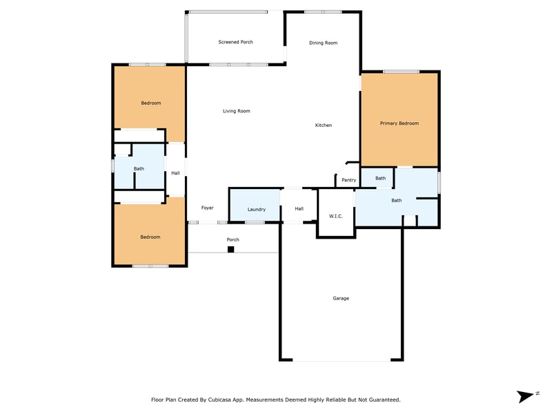 Floor plan 1 of 8282 Odis Yarborough Rd, Glen St. Mary, FL 32040