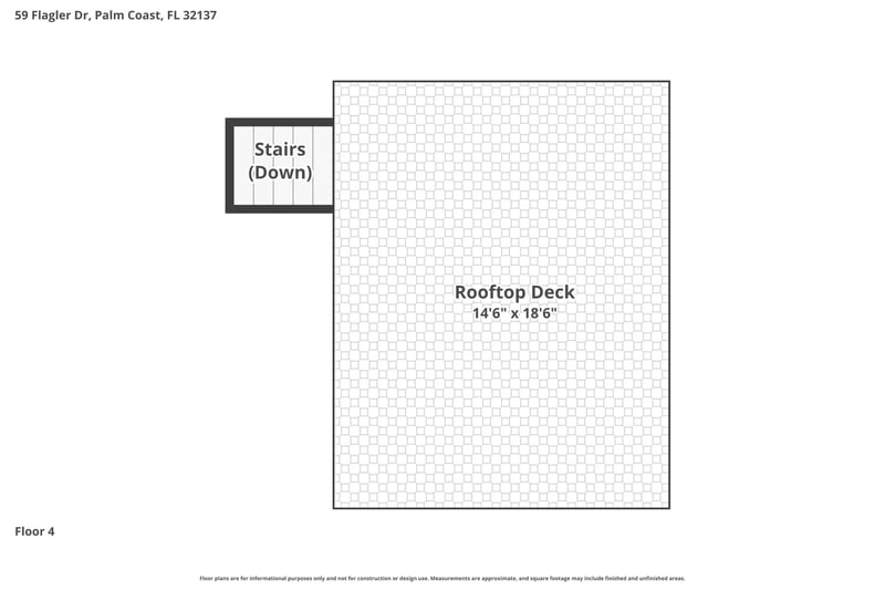 Floor plan 4 of 59 Flagler Dr, Palm Coast, FL 32137