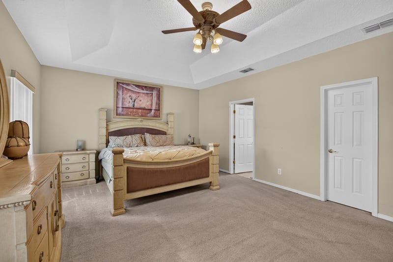 Bedroom with dresser at 2875 Pebblewood Ln, Orange Park, FL 32065