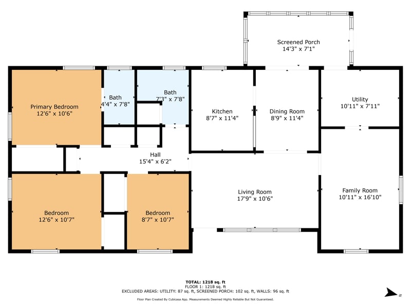 Floorplan at 3424 Cesery Blvd, Jacksonville, FL 32277
