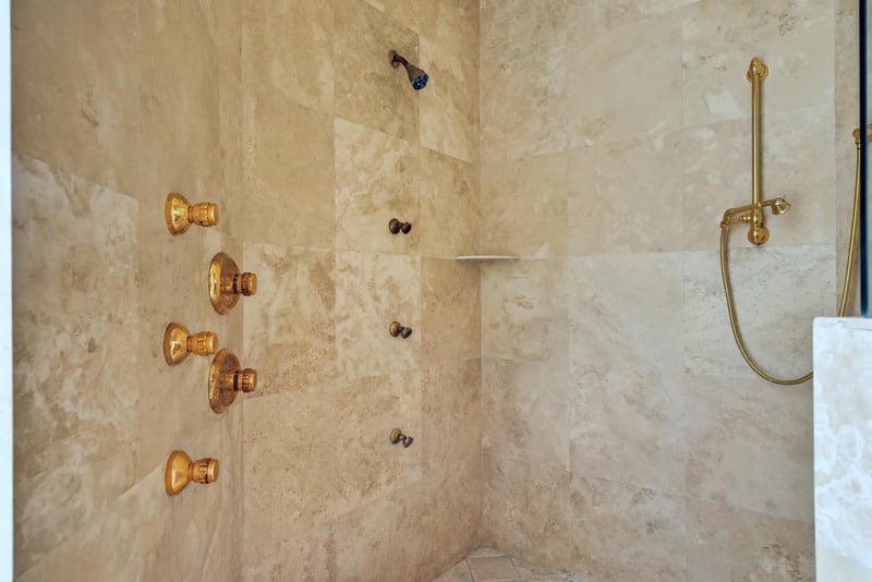 Primary bath shower fixtures at 344 Broward Rd, Jacksonville, FL