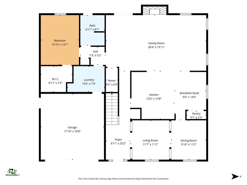 Floor plan 2 of 2135 Thorn Hollow Ct, St. Augustine, FL 32092