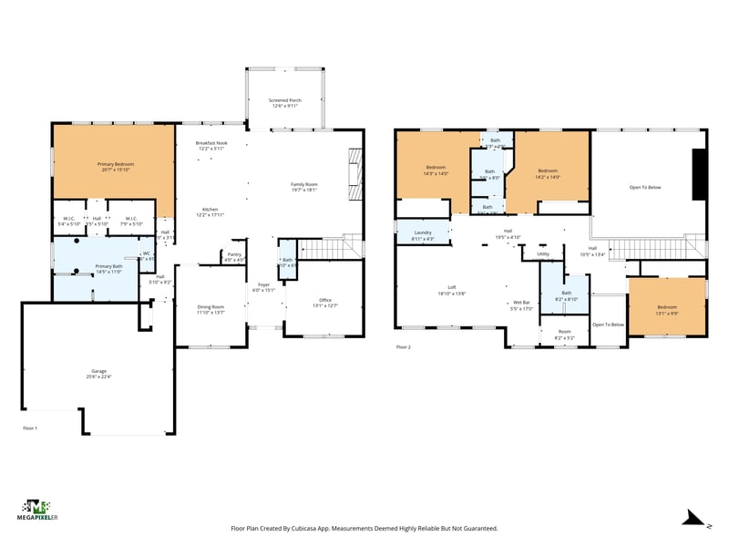 Floorplan at 321 Addison Ct, Fruit Cove, FL 32259