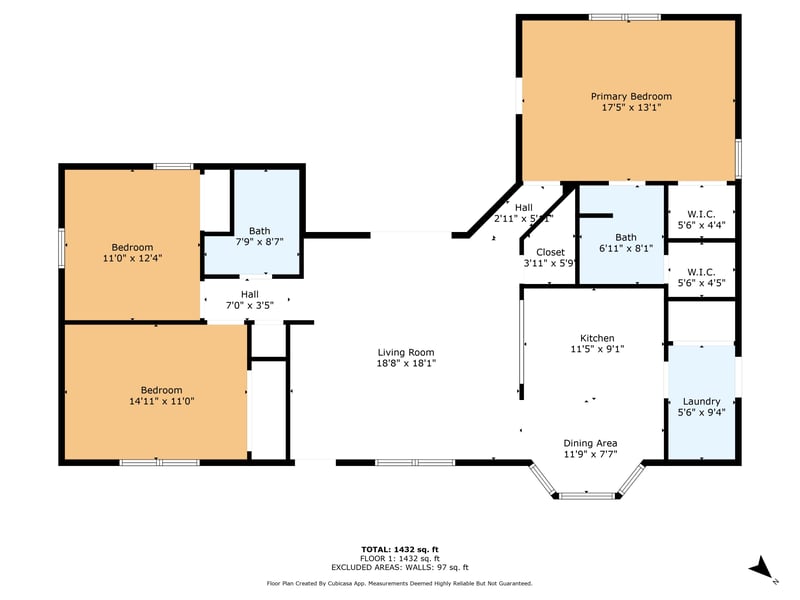 Floorplan at 1384 Otis Rd, Jacksonville, FL 32220